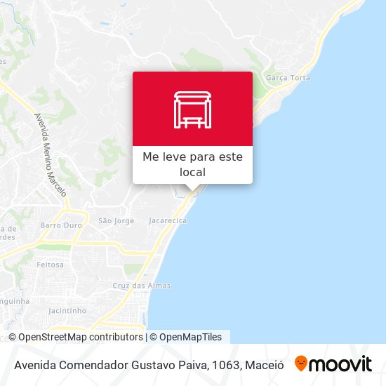 Avenida Comendador Gustavo Paiva, 1063 mapa