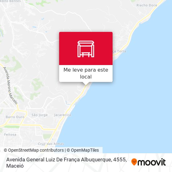 Avenida General Luiz De França Albuquerque, 4555 mapa