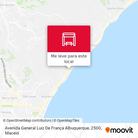 Avenida General Luiz De França Albuquerque, 2500 mapa