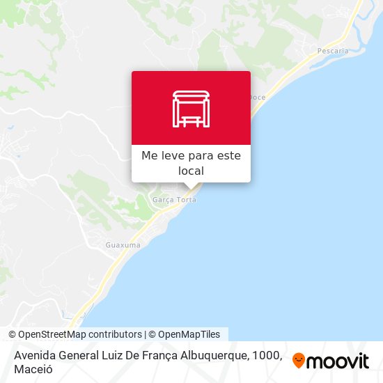 Avenida General Luiz De França Albuquerque, 1000 mapa