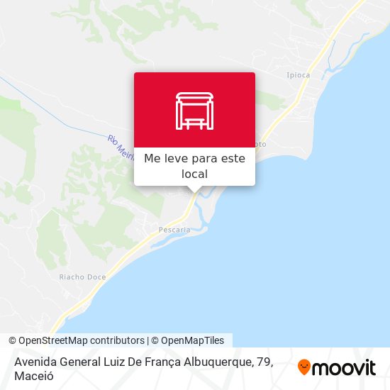 Avenida General Luiz De França Albuquerque, 79 mapa