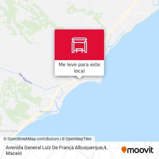 Avenida General Luiz De França Albuquerque,4 mapa