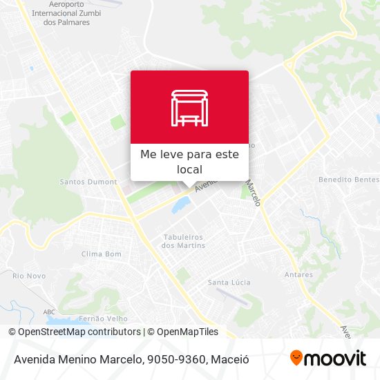 Avenida Menino Marcelo, 9050-9360 mapa