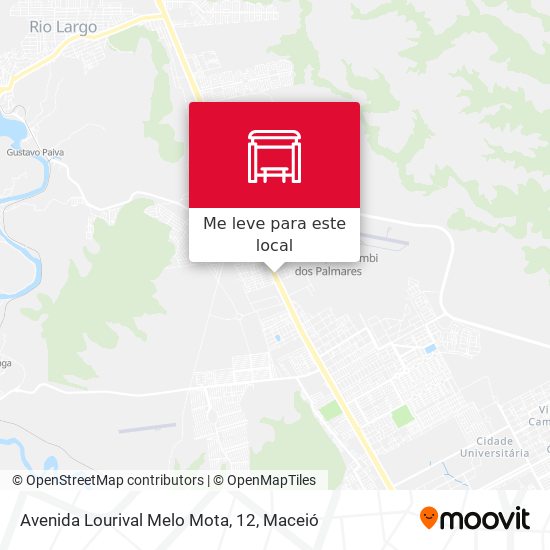 Avenida Lourival Melo Mota, 12 mapa
