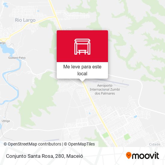 Conjunto Santa Rosa, 280 mapa