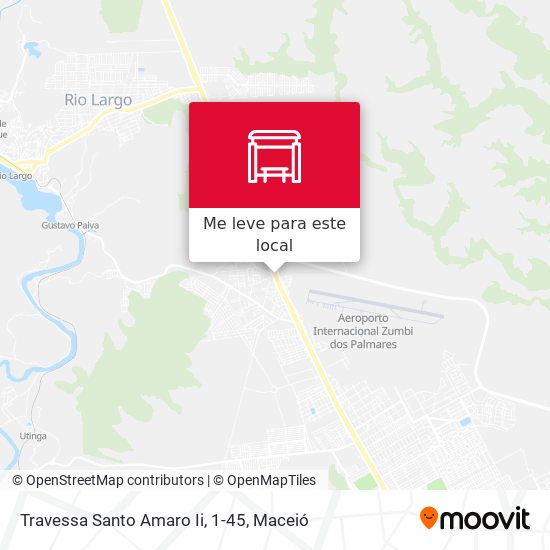 Travessa Santo Amaro Ii, 1-45 mapa