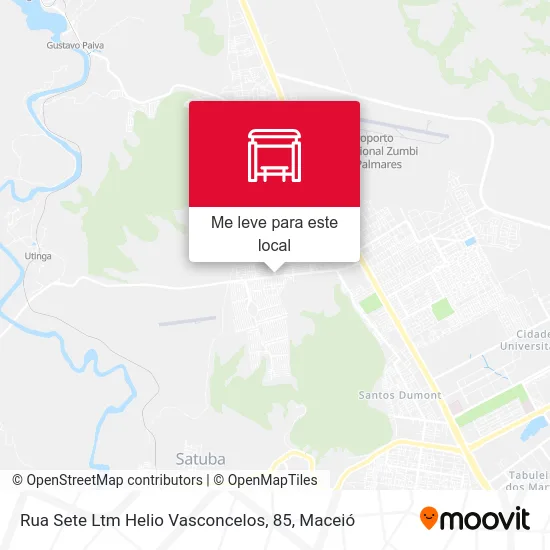 Rua Sete Ltm Helio Vasconcelos, 85 mapa