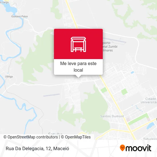 Rua Da Delegacia, 12 mapa