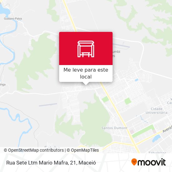 Rua Sete Ltm Mario Mafra, 21 mapa