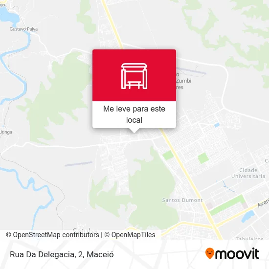 Rua Da Delegacia, 2 mapa