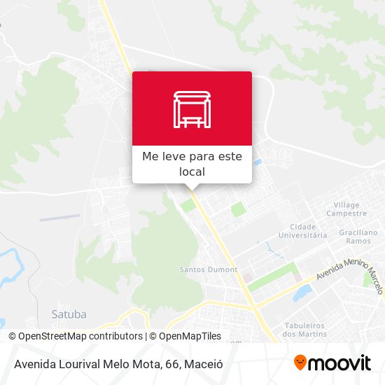 Avenida Lourival Melo Mota, 66 mapa