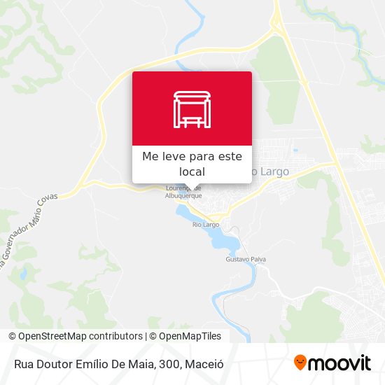Rua Doutor Emílio De Maia, 300 mapa