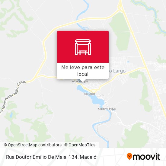 Rua Doutor Emílio De Maia, 134 mapa