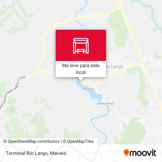 Terminal Rio Largo mapa