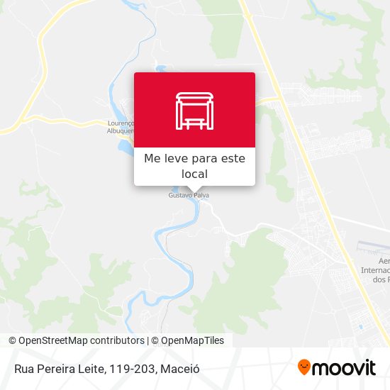 Rua Pereira Leite, 119-203 mapa