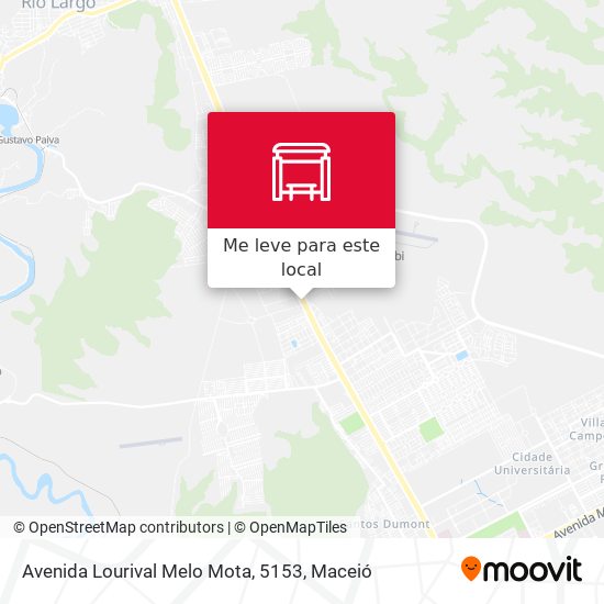 Avenida Lourival Melo Mota, 5153 mapa