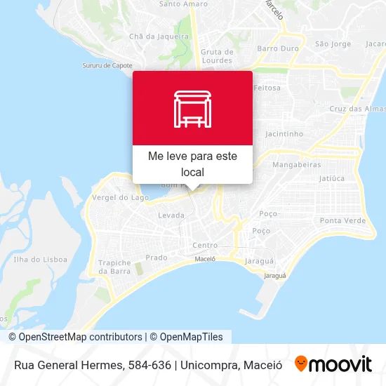 Rua General Hermes, 584-636 | Unicompra mapa