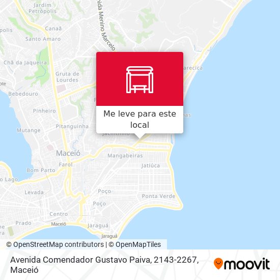 Avenida Comendador Gustavo Paiva, 2143-2267 mapa