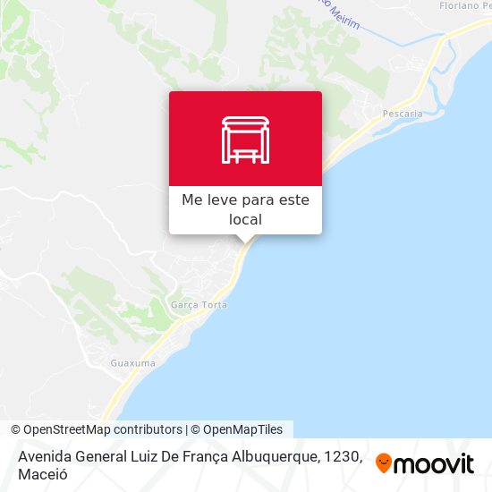 Avenida General Luiz De França Albuquerque, 1230 mapa
