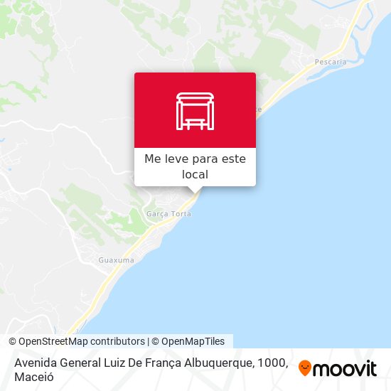 Avenida General Luiz De França Albuquerque, 1000 mapa