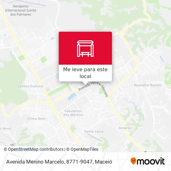 Avenida Menino Marcelo, 8771-9047 mapa