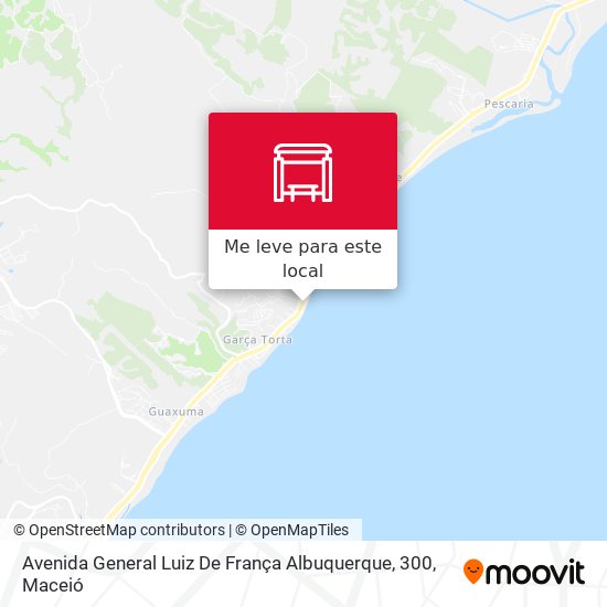 Avenida General Luiz De França Albuquerque, 300 mapa