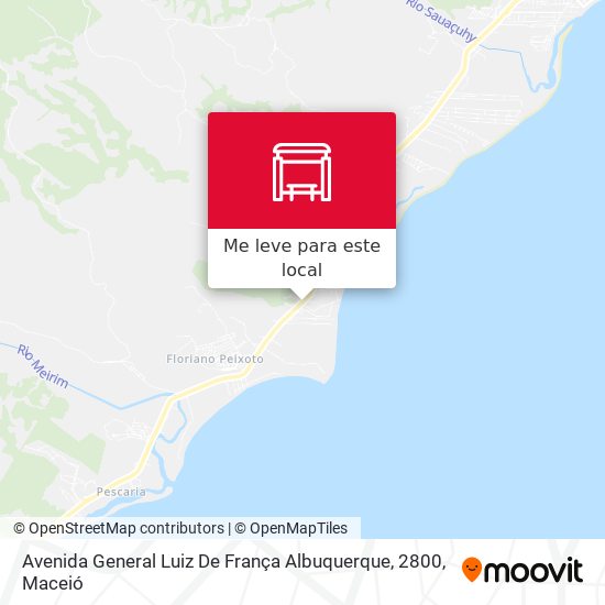 Avenida General Luiz De França Albuquerque, 2800 mapa