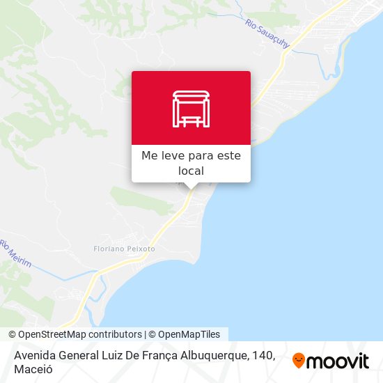 Avenida General Luiz De França Albuquerque, 140 mapa