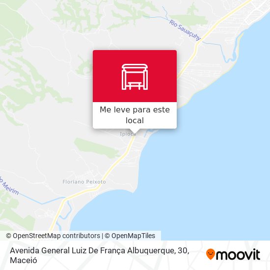 Avenida General Luiz De França Albuquerque, 30 mapa