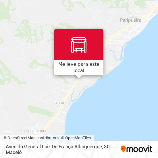 Avenida General Luiz De França Albuquerque, 30 mapa