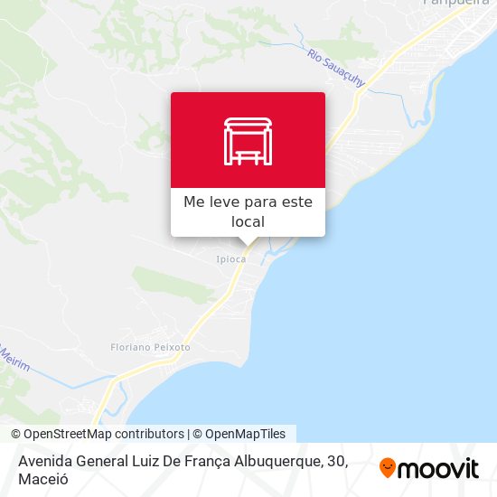 Avenida General Luiz De França Albuquerque, 30 mapa