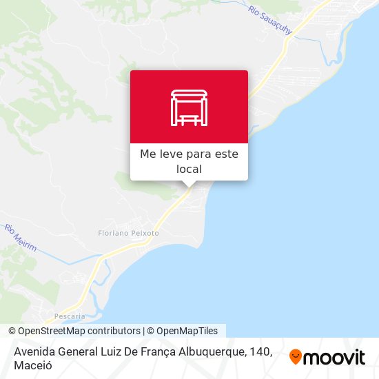 Avenida General Luiz De França Albuquerque, 140 mapa
