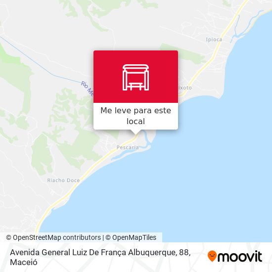 Avenida General Luiz De França Albuquerque, 88 mapa