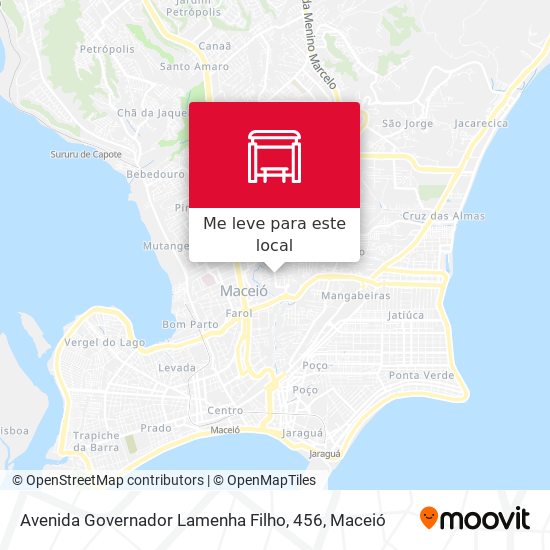 Avenida Governador Lamenha Filho, 456 mapa