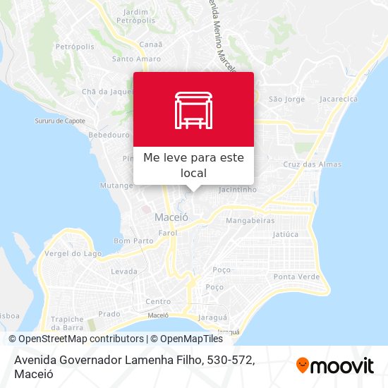 Avenida Governador Lamenha Filho, 530-572 mapa