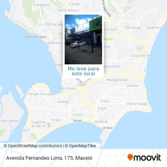 Avenida Fernandes Lima, 175 mapa