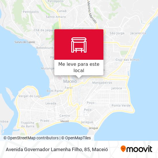 Avenida Governador Lamenha Filho, 85 mapa