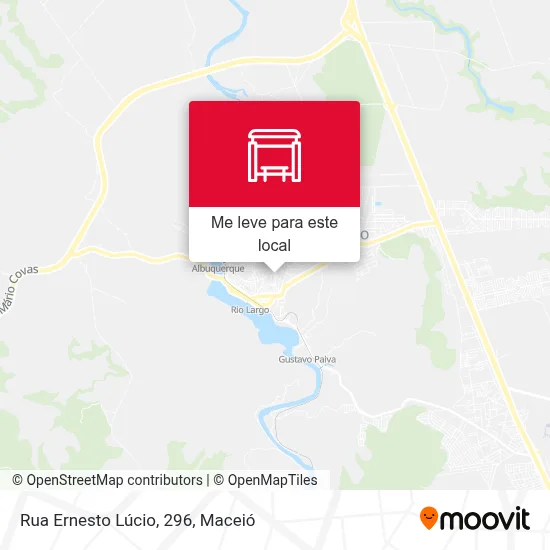 Rua Ernesto Lúcio, 296 mapa
