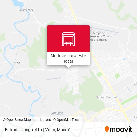 Estrada Utinga, 41b | Volta mapa