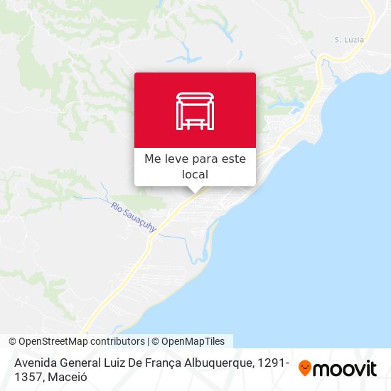 Avenida General Luiz De França Albuquerque, 1291-1357 mapa