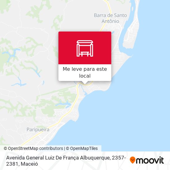 Avenida General Luiz De França Albuquerque, 2357-2381 mapa