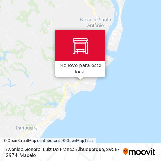 Avenida General Luiz De França Albuquerque, 2958-2974 mapa