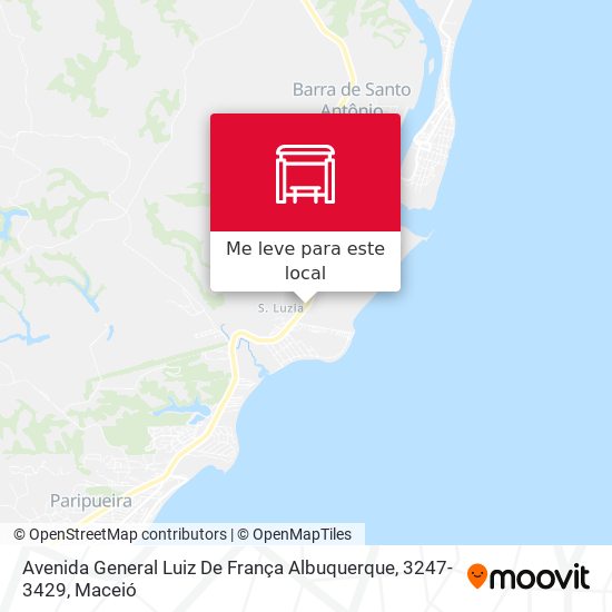 Avenida General Luiz De França Albuquerque, 3247-3429 mapa