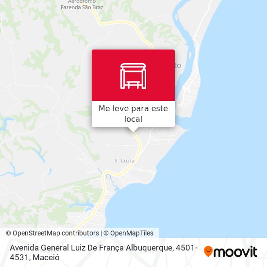 Avenida General Luiz De França Albuquerque, 4501-4531 mapa