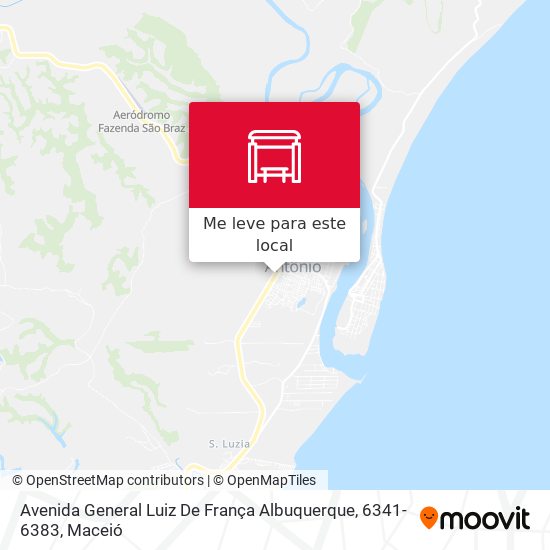 Avenida General Luiz De França Albuquerque, 6341-6383 mapa