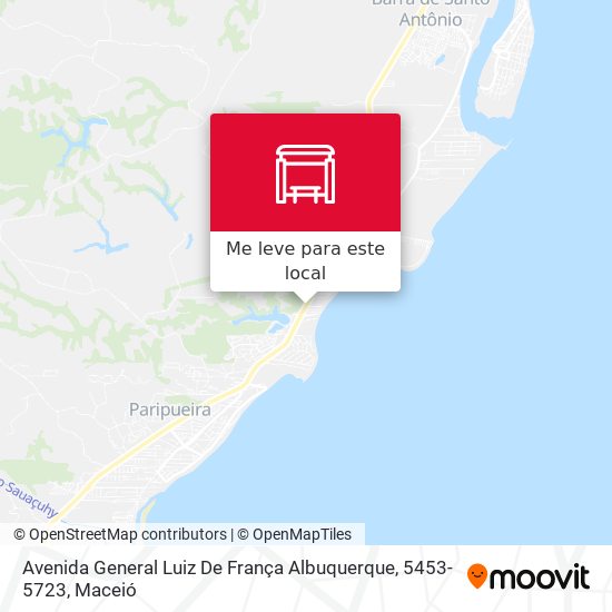 Avenida General Luiz De França Albuquerque, 5453-5723 mapa
