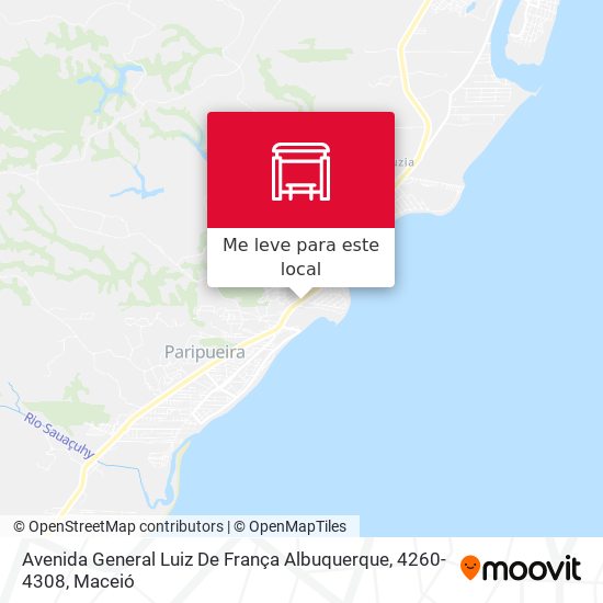 Avenida General Luiz De França Albuquerque, 4260-4308 mapa