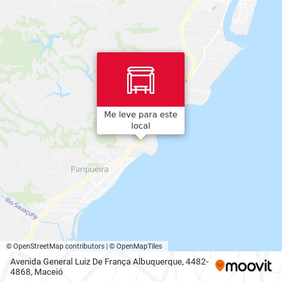 Avenida General Luiz De França Albuquerque, 4482-4868 mapa