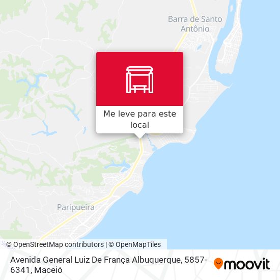 Avenida General Luiz De França Albuquerque, 5857-6341 mapa