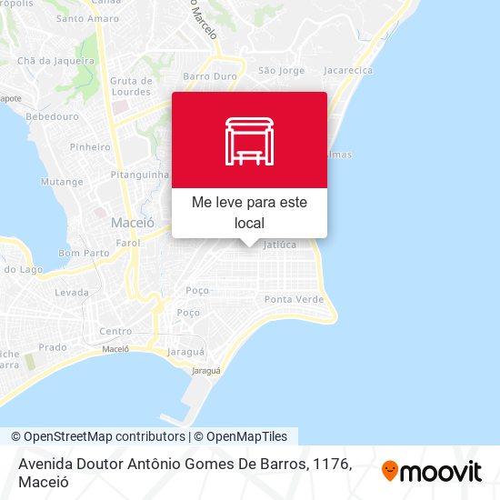 Avenida Doutor Antônio Gomes De Barros, 1176 mapa